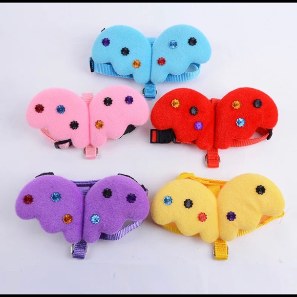 Harness with Wings and Leash for small dogs and small breed puppies. - Picture 3 of 4